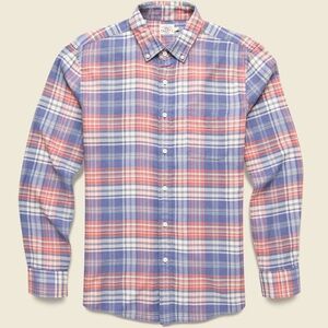 Faherty men’s all time flannel shirt autumn plaid size small